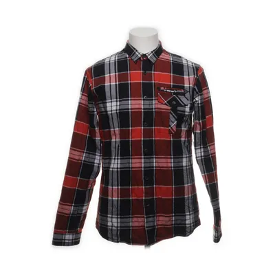 Flanellskjorta (Röd, Svart, Vit) från Emilio Bomull