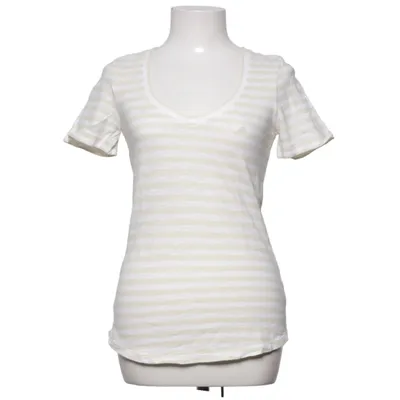 T-shirt (White, Beige) from Marc O'Polo Cotton