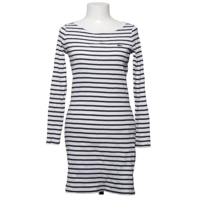 Jurk (Wit, Zwart) van Lacoste Katoen
