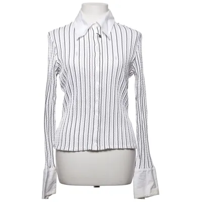 Blouse (Wit, Zwart) van Blanc Nature Elastaan, Polyamide, Polyester