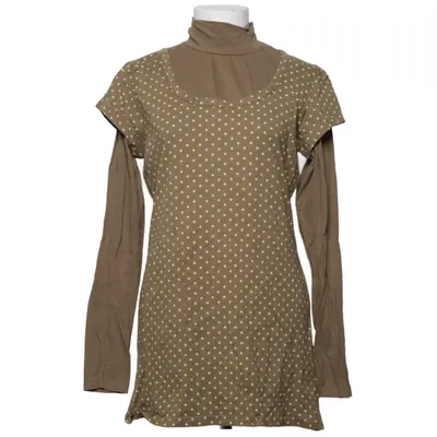 Jurk (Bruin, Geel, Groen) van By Ellos