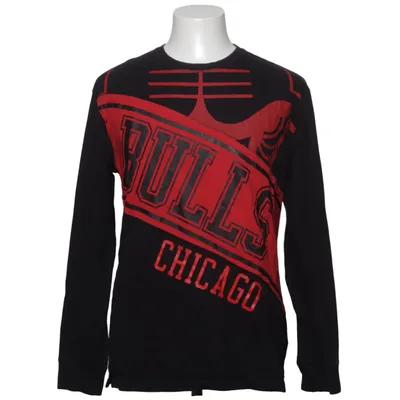 T-shirt à manches longues (Noir, Rouge) de Unk Nba Coton