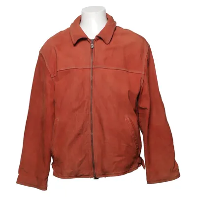 Leren jack (Bruin, Oranje) van Trapper Acetaat, Katoen, Leer, Polyamide, Polyester