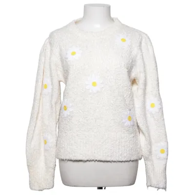 Tröja (Vit, Gul) från & Other Stories Bomull, Viskos, Ull