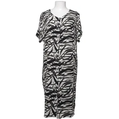 Jurk (Zwart, Wit, Meerkleurig) van Brandtex Copenhagen Viscose