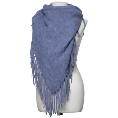 Scarf (Blue) from Manzini Acrylic, Elastane, Polyamide, Wool