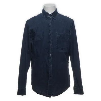 Denim blouse (Slim Fit) van Uniqlo Katoen