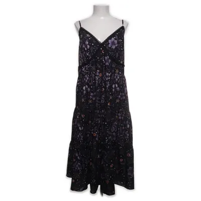 Långklänning (Svart, Flerfärgad) från Romwe Elastan, Polyester