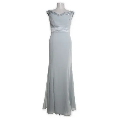 Evening gown (Blue) from Maya Deluxe Polyester