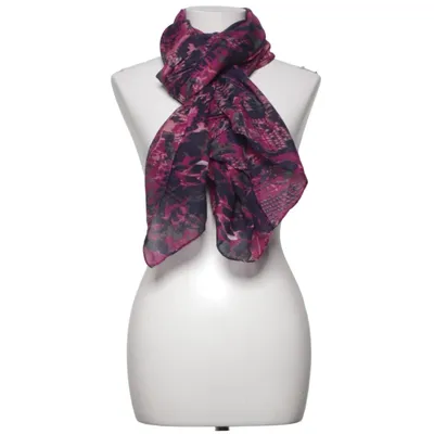 Sjal (Pink, Blå, Flerfarvet) fra Maya Copenhagen Polyester