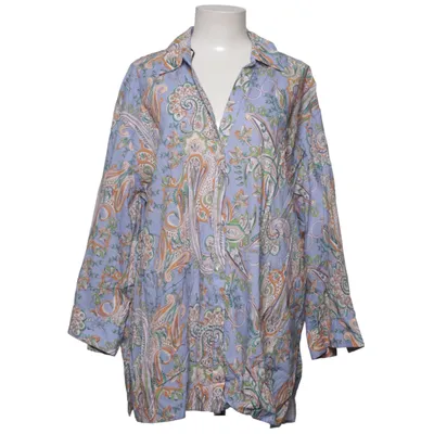 Shirt (Blue, Multicolored) from Couchel Cotton