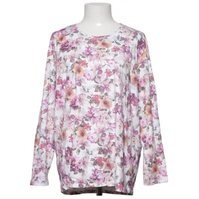 Top (Pink, Multicolored) from Iwie Cotton, Elastane