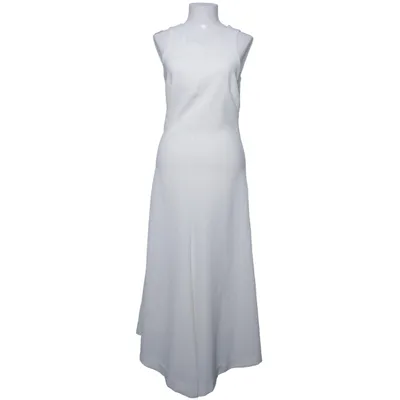 Robe longue (Blanc) de By Malene Birger Élasthane, Polyester, Viscose