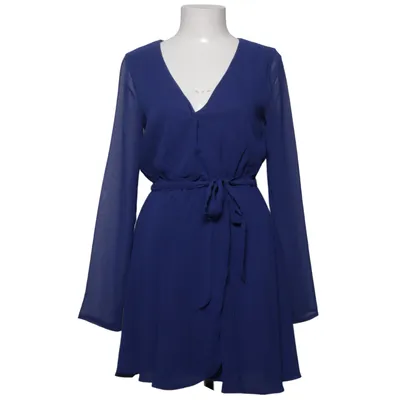 Wrap dress (Blue) from NLY Trend Polyester