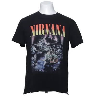 T-shirt (Noir) de Nirvana Coton