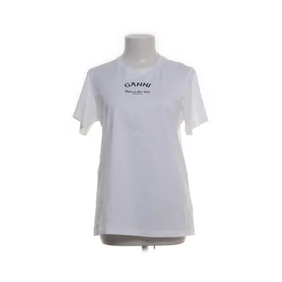 T-shirt (Vit) från Ganni Ekologisk bomull