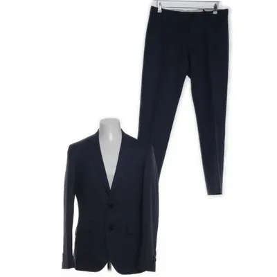 Pak (Blauw) van Riley Elastaan, Polyester, Wol, Viscose