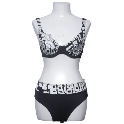 Bikini (Black, White) from David Elastane, Polyamide