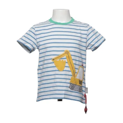 T-shirt (Blå, Vit, Gul) från Sigikid Bomull