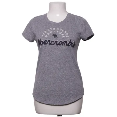 T-shirt (Grijs) van Abercrombie & Fitch Katoen, Polyester