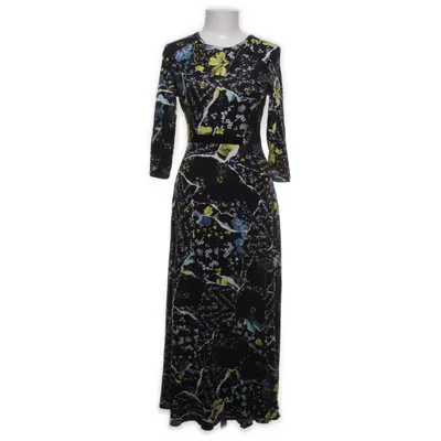 Maxi dress (Black, Multicolored) from Erdem Elastane, Viscose
