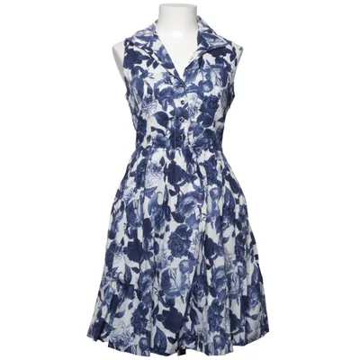Robe (Bleu, Blanc, Multicolore) de Louche Coton