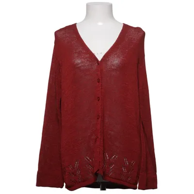 Strickjacke (Rot) von Classic Woman Polyester, Viskose