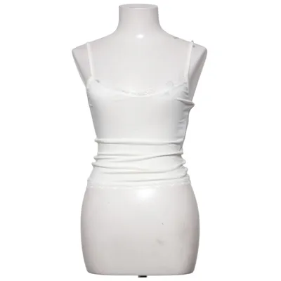 Tanktop  (Lace Trim Top) fra Nelly Elastan, Viscose