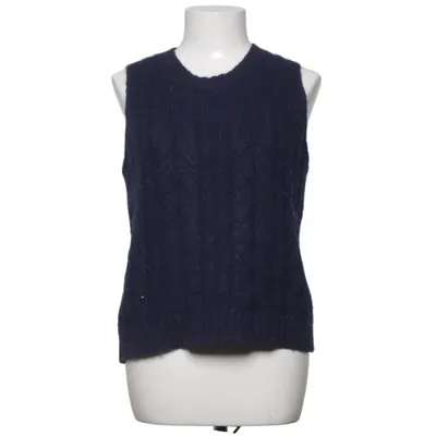 Pull sans manches (Bleu) de Leon & Harper Coton, Nylon