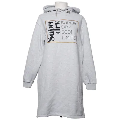 Huvklänning (Grå) från Superdry Bomull, Polyester