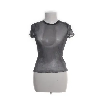 Top (Black, Silver) from Out from Under for Urban Outfitters Nylon