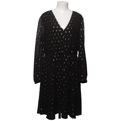 Kleid (Schwarz, Gold) von Glamorous Curve Polyester