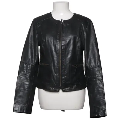 Veste en cuir (Noir) de Woman Cuir, Polyester