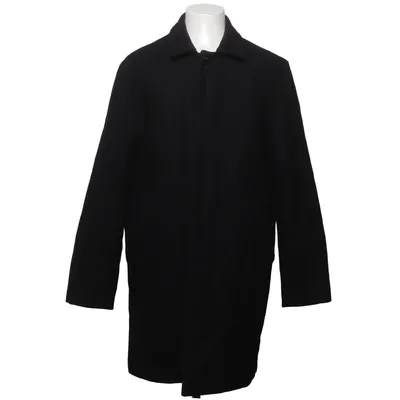 Coat (Black) from Pre End Viscose, Wool