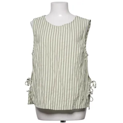 Wrap top (Green) from ASOS Design Cotton, Polyester