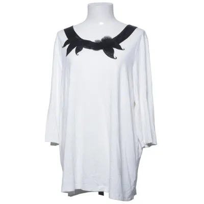 Top (White, Black) from Atelier GS Elastane, Polyester, Viscose