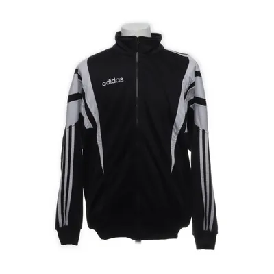 Träningsjacka (Svart, Vit) från Adidas Polyester