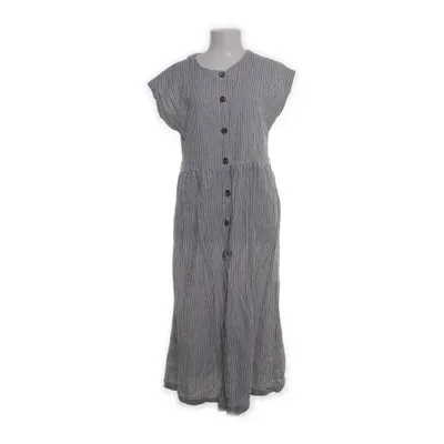 Dress (White, Gray) from Lwie Cotton