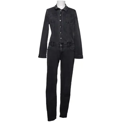 Jumpsuit (Gray) from Nina Carter Cotton, Elastane, Polyester, Viscose