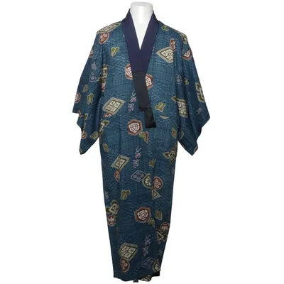 Kimono (Blau, Mehrfarbig)