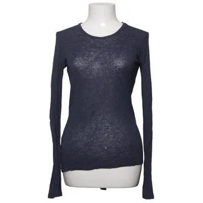 Langærmet t-shirt (Blå) fra Coatpeople Elastan, Viscose, Uld