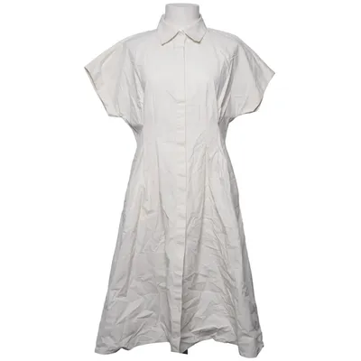 Shirt dress (Beige) from G2000 Woman Cotton