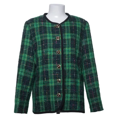 Blazer (Green, Black) from Pola Acrylic, Mohair, Wool