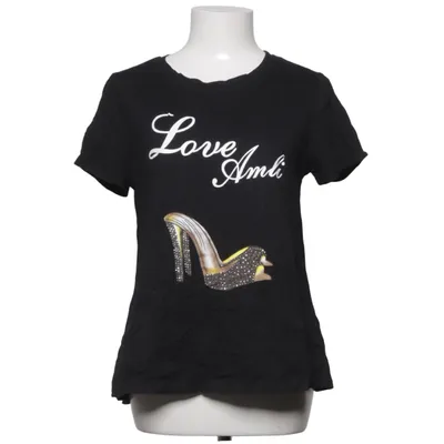 T-shirt (Noir) de Evis Coton, Élasthane