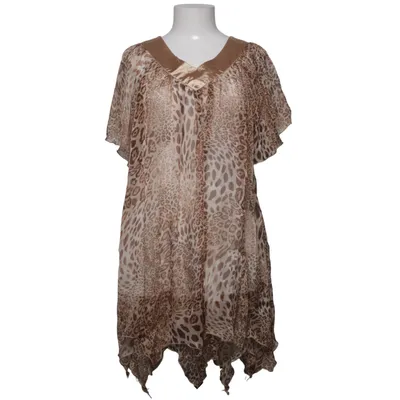 Klänning (Beige, Brun) från Full Fashion Viskos