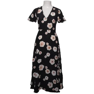 Maxikjole (Sort, Hvid, Flerfarvet) fra Club Monaco Polyester, Silke