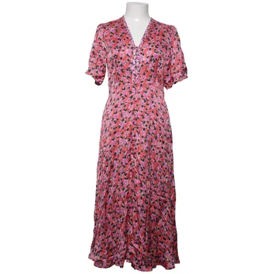 Slå-om-kjole (Rød, Pink, Sort) fra Suncoo Viscose