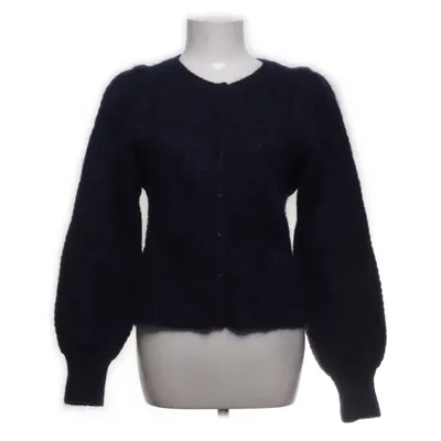 Cardigan (Bleu) de La Maille Sézane Élasthane, Mohair, Polyamide, Viscose, Laine