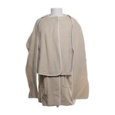 Frakke (Beige) fra H&M Uld, Polyamid