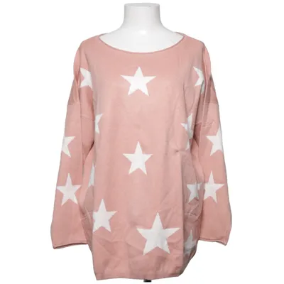 Sweater (Pink, Hvid) fra Bonprix Polyamid, Polyester, Viscose